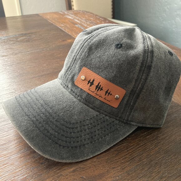 Live Well...Laugh Often...Love Much Soundwave Vintage Washed Black Hat - Picture 2 of 4